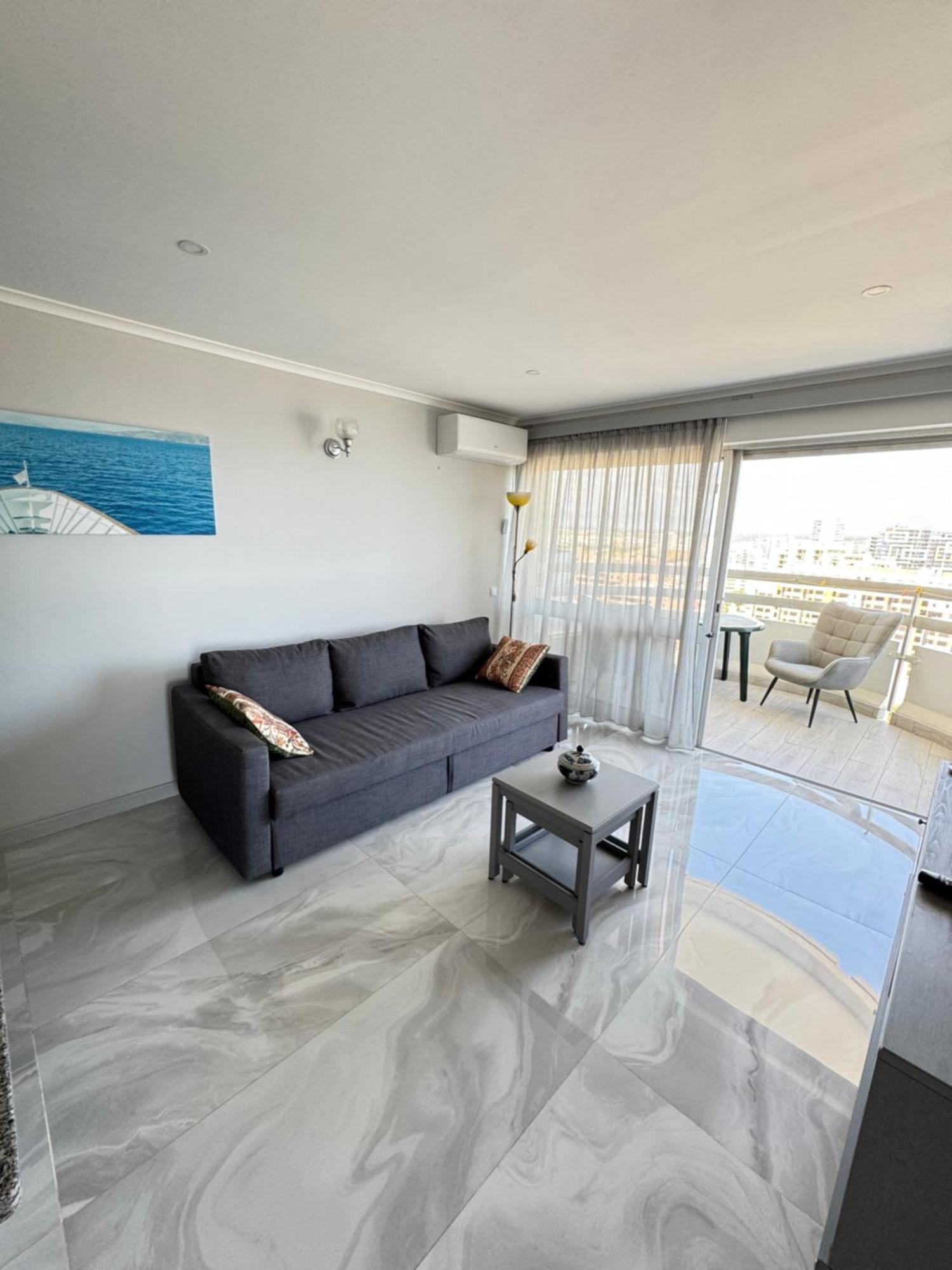 Top Ocean View Apartment - Amazing Sunset - Modern Style - Pool & 200M To Beach Portimao Exterior photo