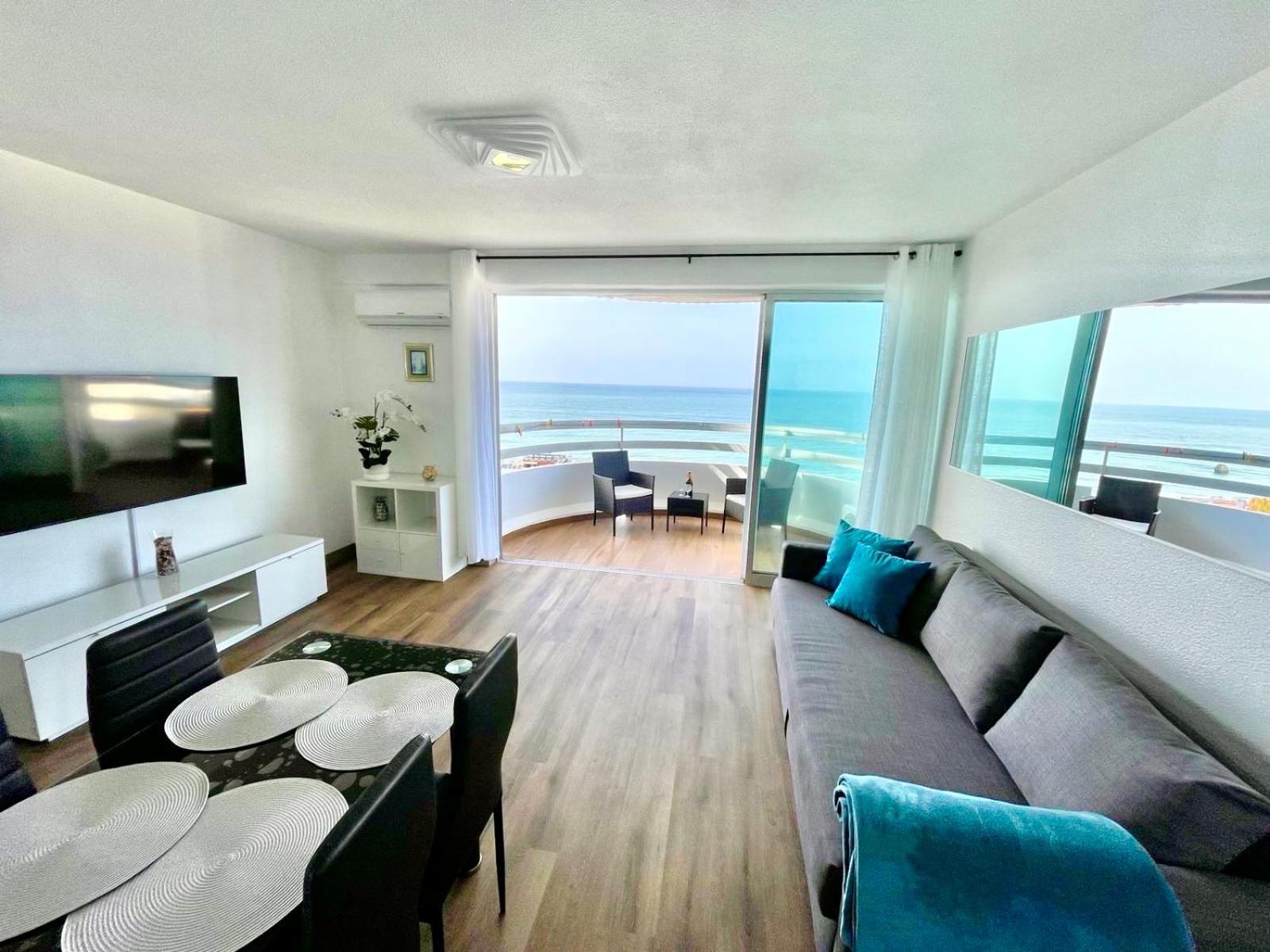 Top Ocean View Apartment - Amazing Sunset - Modern Style - Pool & 200M To Beach Portimao Exterior photo